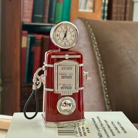 Timex Collectible Mini Clock – Gas Pump – NIB - Picture 1 of 3